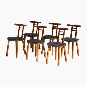 Vintage Esszimmerstühle, 1970er, 6er Set