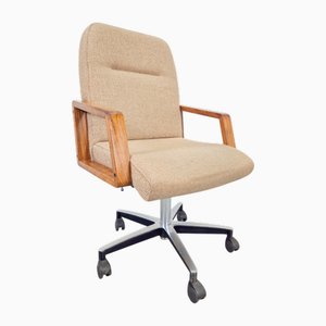 Vintage Teak Bürostuhl von Ring Makkanikk, 1970er