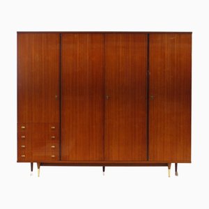 Großer Mid-Century Modern Kleiderschrank aus Palisander, 1960er