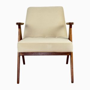 366 Lounge Chair in Dark Oak by Chierowski, 1970s