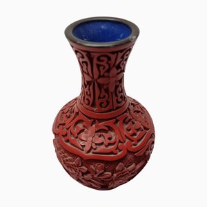 Chinesische Lackvase, 1940er