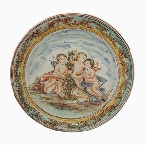 Albissola Majolica Plate from Emmebi, 1960s