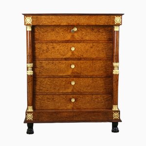 Empire Style Week Chest, 19th Century