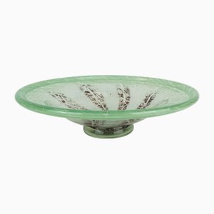 Scodella grande Art Déco in vetro di Karl Wiedmann per WMF, anni '30