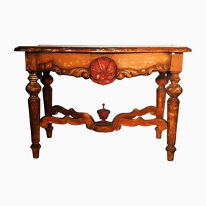 Holz Beistelltisch im Louis XIV Stil, 1950er