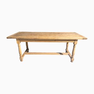 Mesa de comedor de granja de roble, 1925