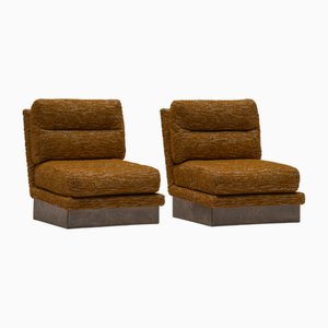 Poltrone California di Jaccques Charpentier, Francia, anni '70, set di 2