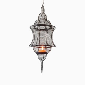 Wire Cage Garden Kerzenhalter