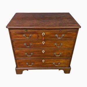 George III Mahogany Bachelors Chest of Drawers, 1780s