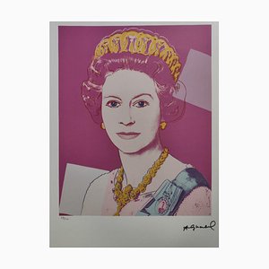 After Andy Warhol, Queen Elizabeth II, 1980er, Druck
