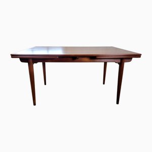 Tavolo da pranzo AT 312 in teak di Hans Wegner per Andreas Tuck, Danimarca, anni '60