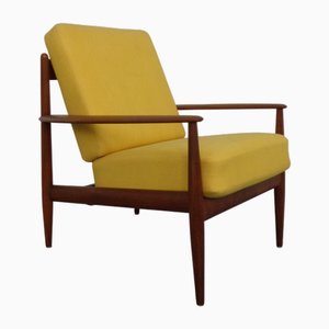 Poltrona de teca de Grete Jalk para France & Søn, Denmark, años 60