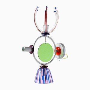 Andrea Anastasio zugeschriebene italienische Wandlampe aus Glas für Artemide, 20. Jahrhundert