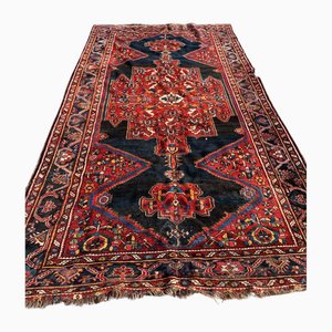 Alfombra Luri antigua hecha a mano, década de 1880