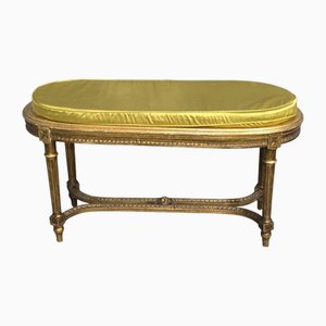 French Gilt Duet Stool, 1880s