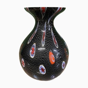 Murano Glass Michelotto Vase from Murrina, 1980s
