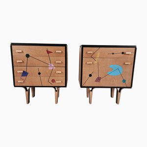 Bedside Tables, 1970s, Set of 2