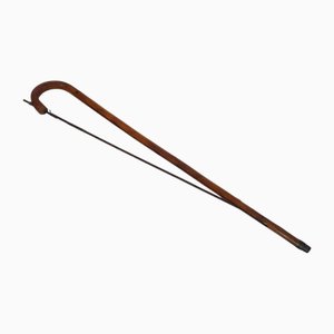 Bastón con mecanismo de sierra de madera, década de 1890