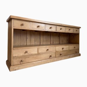 Rustic Chest of 12 Drawers in Oak