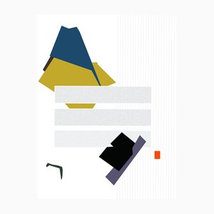 Rusa Tavartkiladze, Manifesto of the Crooked Triangle, Digital Ink Jet Print