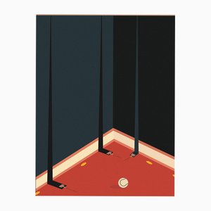 Rusa Tavartkiladze, Sensitive Preparation of Breakthrough, Digital Ink Jet Print