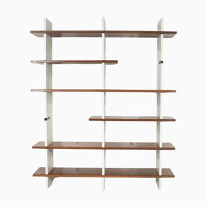 Domino Bookshelf attributed to Eugenio Gerli for Tecno Milano, 1966