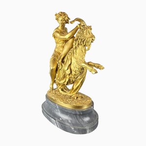 After Philippe-Laurent Roland, Bacchante Riding a Goat, 19th Century