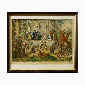 Unknown, The Hunter’s Wedding Feast, Germany, 1880s, Framed