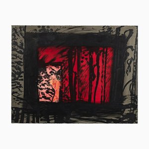 Howard Hodgkin, Blood, 1980s, Lithograph