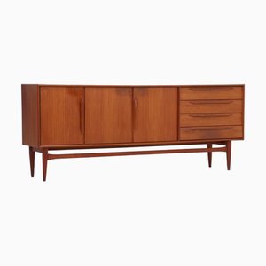 Mid-Century Modell R200 Sideboard aus Teak von Heinrich Riestenpatt für RT Möbel