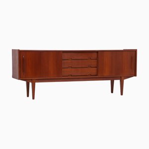 Mid-Century Teak Sideboard with Drawers and Storage Compartments, 1960s