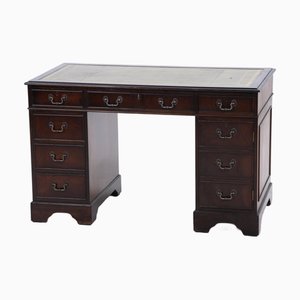 Antique Mahogany Executive Desk