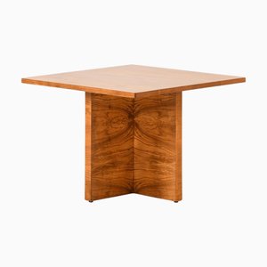 Birka Coffee Table in Elm attributed to Axel Einar Hjorth for Nordiska Kompaniet, 1937