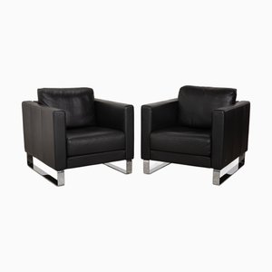 Ego Leather Chairs from Rolf Benz, Set of 2
