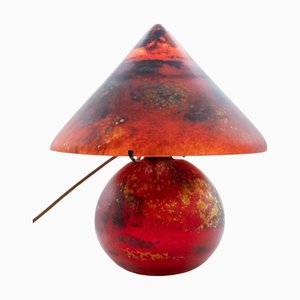 Moderne Mid-Century Tischlampe in Pilzform, 1970