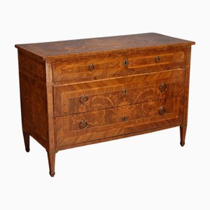 Neoclassical Walnut Chest of Drawers