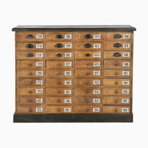 Industrial Style Cabinet with 36 Drawers