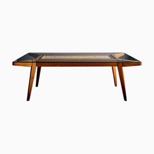 Italian Dining Table with Handcrafted Terrazzo Inlay by Felix Muhrhofer, 1940s