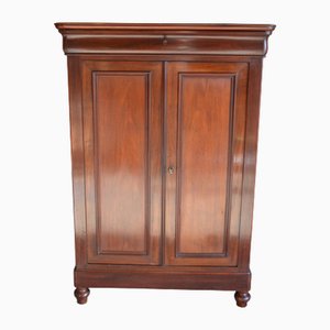 Credenza da ragazza antica in legno di mogano