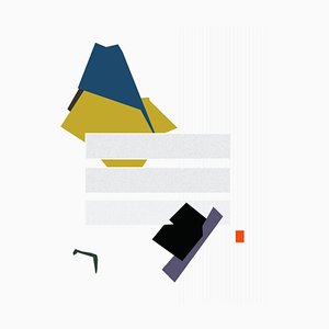 Rusa Tavartkiladze, Manifest des krummen Dreiecks, digitaler Tintenstrahldruck