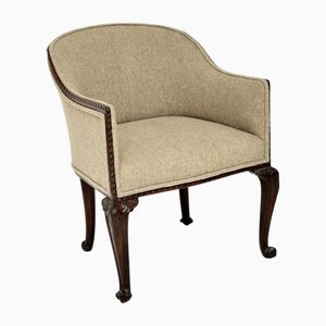 Antique Mahogany Tub Armchair, 1820s