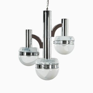 Space Age Murano Glass Chandelier, Italy, 1970s