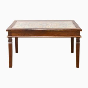 Tavolo vintage in teak, Indonesia, anni '80