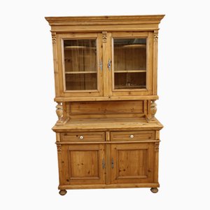 Credenza antica in abete, fine XIX secolo