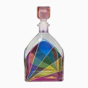Decanter or Decorative Bottle by Luigi Bormioli, Italy, 1970s