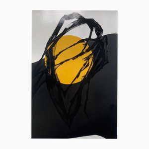 Kardesch, Black Mirror, Oil on Canvas