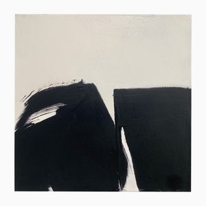 Kardesch, Black Mirror, Variation 3, Oil on Canvas