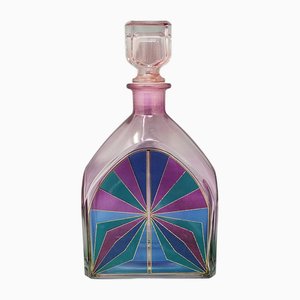 Decanter or Decorative Bottle by Luigi Bormioli, Italy, 1970s