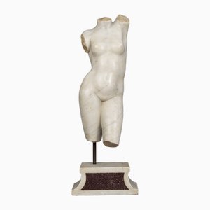 Marble Nude Torso of Venus by Marco D'Urso