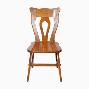 Brutalistische Esszimmerstühle, 1950er, 4er Set